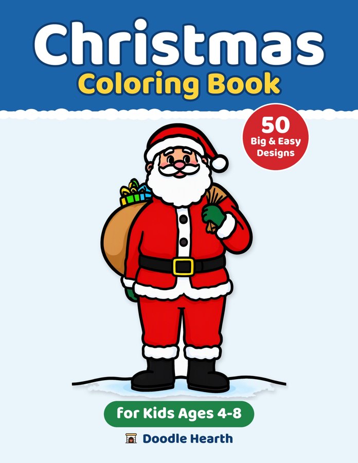 Christmas coloring pages for kids